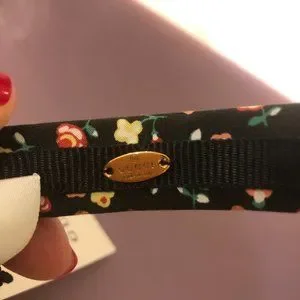 Gucci Liberty Floral Headband in Black NEW WITH TAGS blackheadband_1200x1200.jpg?v=  main image 4